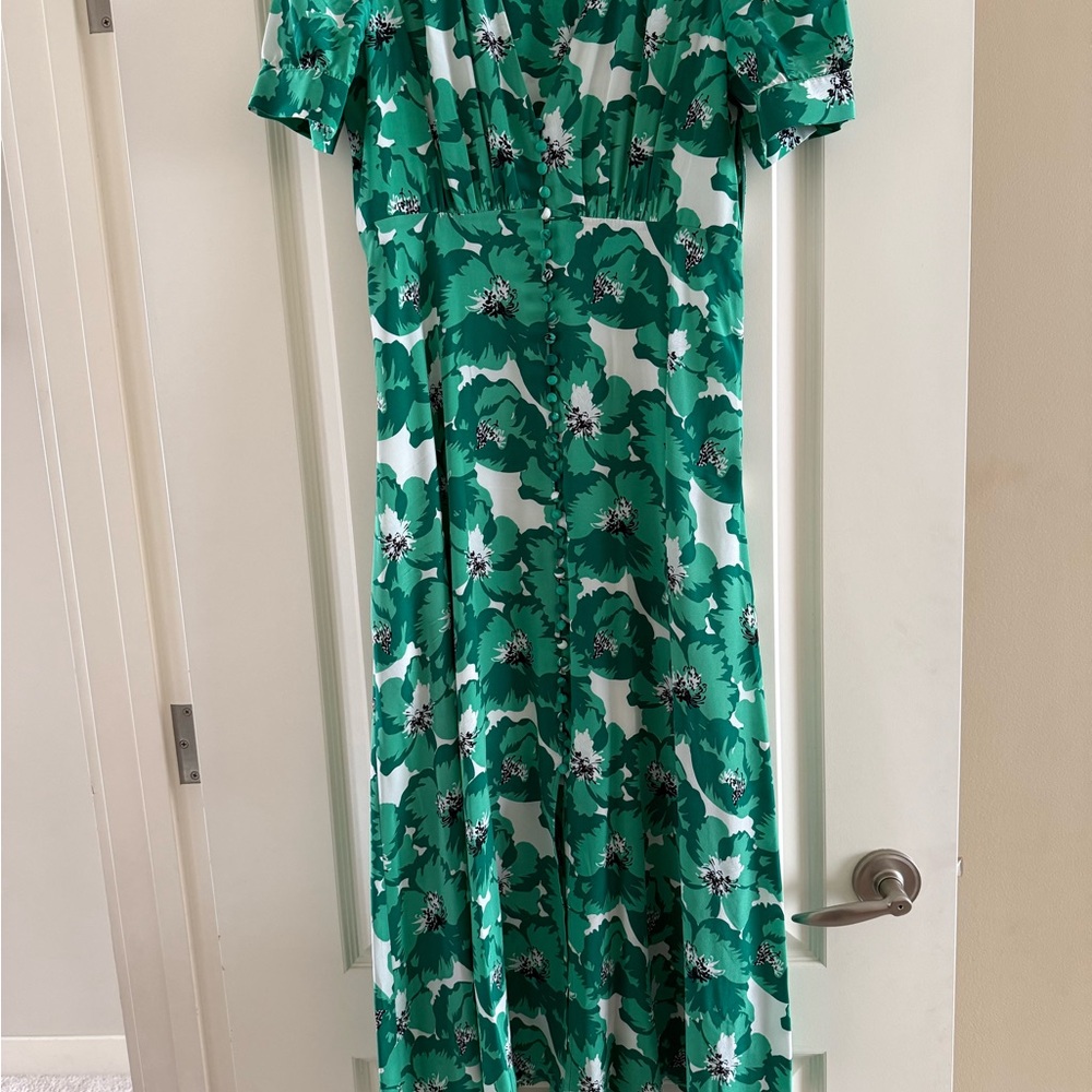 The Kooples Silk Midi Dress - Picture 6 of 10